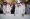 الوزيران الفالح والخريف خلال حفل توقيع وثائق شركة لوسد