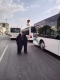حافلات مكة بالقرب من محطة الشهداء