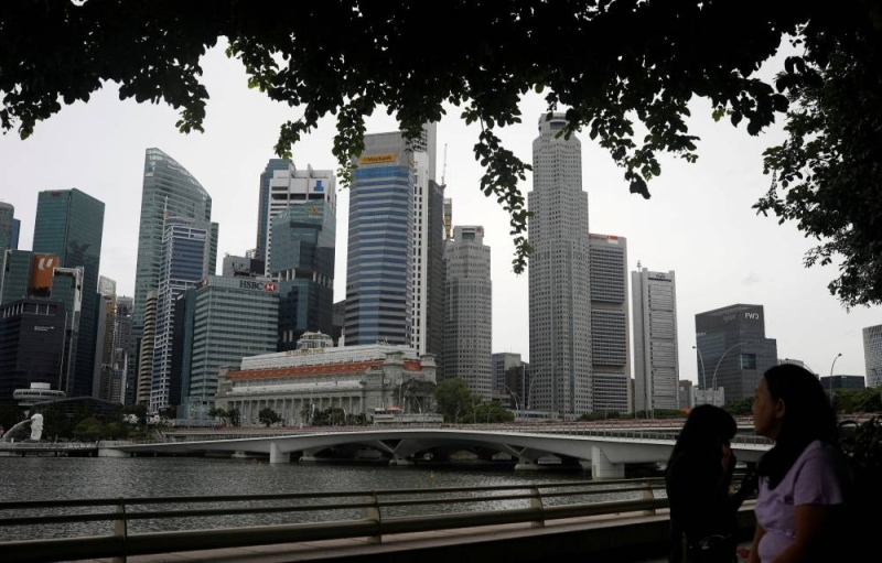 A view of the Singapore skyline, in Singapore July 14, 2020. The city-state has some of the world’s toughest penalties for drug trafficking, including execution by hanging. — Reuters pic 