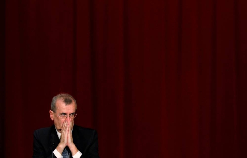 European Central Bank policymaker Francois Villeroy de Galhau, who is also governor of the French central bank, attends the Paris Europlace International Financial Forum in Tokyo November 19, 2018. — Reuters pic