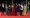 (From left) Pakistani producer Sarmad Khoosat, producer Apoorva Charan, actress Sania Saeed, actor Alina Khan, actor Ali Junejo, actress Rasti Farooq, director Saim Sadiq, actress Sarwat Gilani and actress Sana Jafri arrive for the screening of the film ‘Joyland’ at the 75th edition of the Cannes Film Festival in Cannes May 22, 2022. — AFP pic