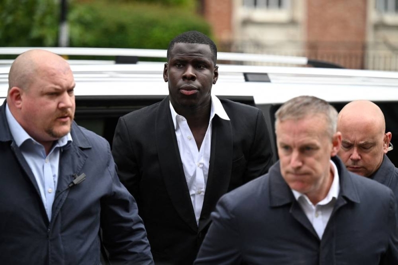West Ham’s French defender Kurt Zouma arrives at the Thames Magistrates’ Court, in London, June 1, 2022 to attend his sentencing for kicking and slapping his cat in a video posted on the social network Snapchat. — AFP pic 