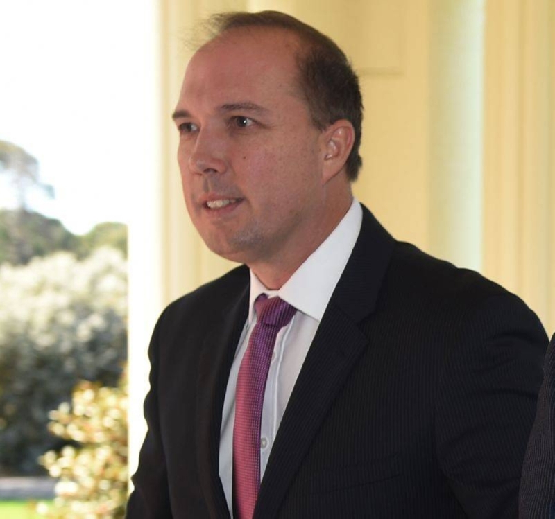 Former defence minister Peter Dutton said he had planned to buy two Virginia-class submarines from the United States by 2030 and build another eight to bring the total fleet strength to 10. — AFP pic