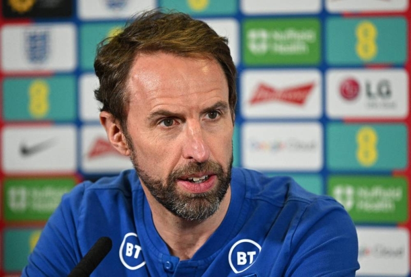 England's manager Gareth Southgate attends a press conference at St George's Park in Burton-upon-Trent on June 10, 2022 on the eve of their Uefa Nations League match against Italy. ― AFP pic