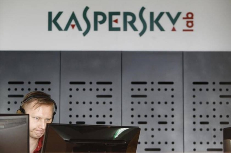 An employee works near screens in the virus lab at the headquarters of Russian cyber security company Kaspersky Labs in Moscow July 29, 2013. — Reuters pic