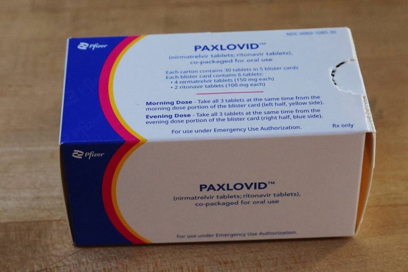 Paxlovid, which won conditional European marketing approval in January, is given to infected people who are at high risk of progression to severe illness. — Reuters pic