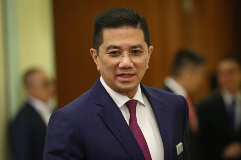 国际贸易和工业部高级部长拿督斯里穆罕默德阿兹敏阿里。 — Yusof Mat Isa 摄 国际贸易和工业部高级部长拿督斯里穆罕默德阿兹敏阿里。 — Yusof Mat Isa 摄