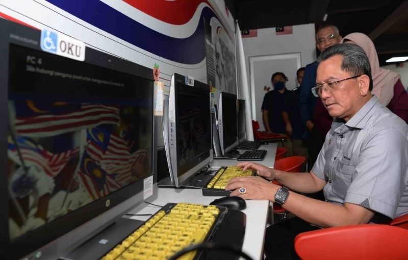 Comms sec-gen 敦促小企业家利用 Keluarga 马来西亚数字经济中心扩展业务