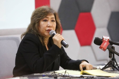 Bar highlights possible power abuse after Ismail Sabri admits to using Thomas' memoir as political ammo Bar president Karen Cheah said that the declassification of the report was ‘untimely,’ given the dissolution of Parliament on October 7 and the pending 15th general elections slated for November 19. — Picture by Choo Choy May.