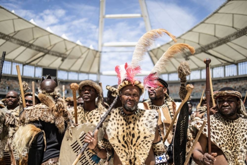 A court sets aside the South African president's recognition of the Zulu  king