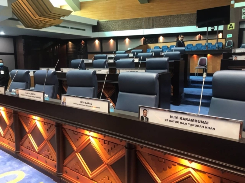 Empty Opposition seats in Sabah assembly as state tables two key Bills Empty Opposition seats in Sabah assembly as state tables two key Bills