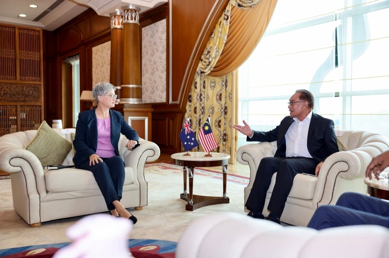 PM Anwar receives courtesy call from Australian foreign minister Penny Wong | Malay Mail