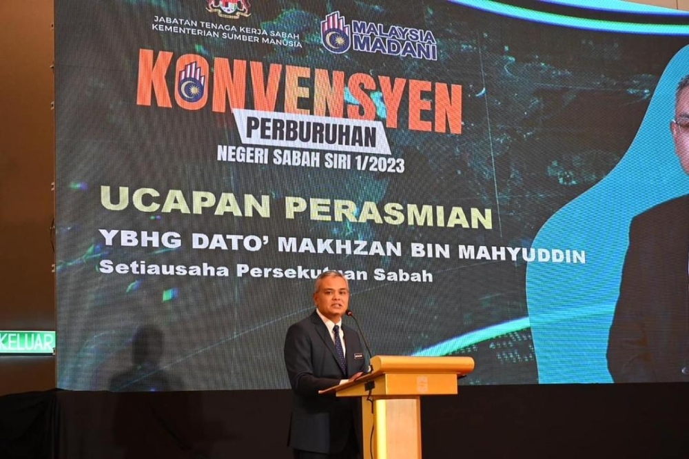 Sabah Federal Secretary 50pc of the state’s industry depends on