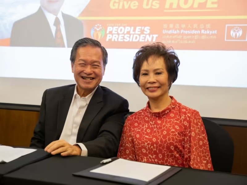Dishing out life advice, Singapore presidential nominee Tan Kin Lian ...