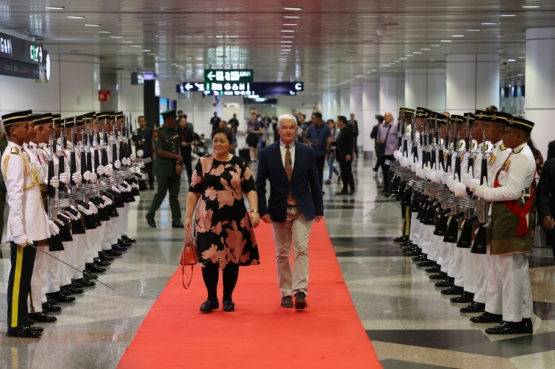 New Zealand Governor-General arrives in Malaysia for four-day state visit
