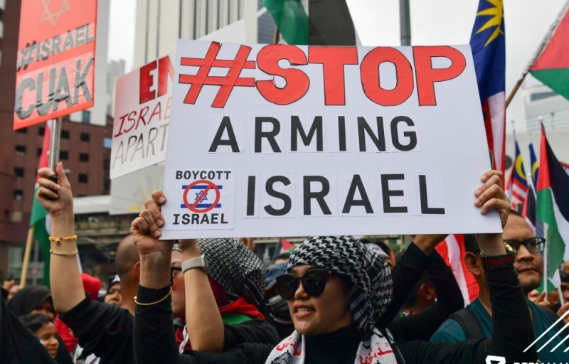 Peaceful assembly in KL calls for US to withdraw support for Israeli aggression in Palestine Peaceful assembly in KL calls for US to withdraw support for Israeli aggression in Palestine