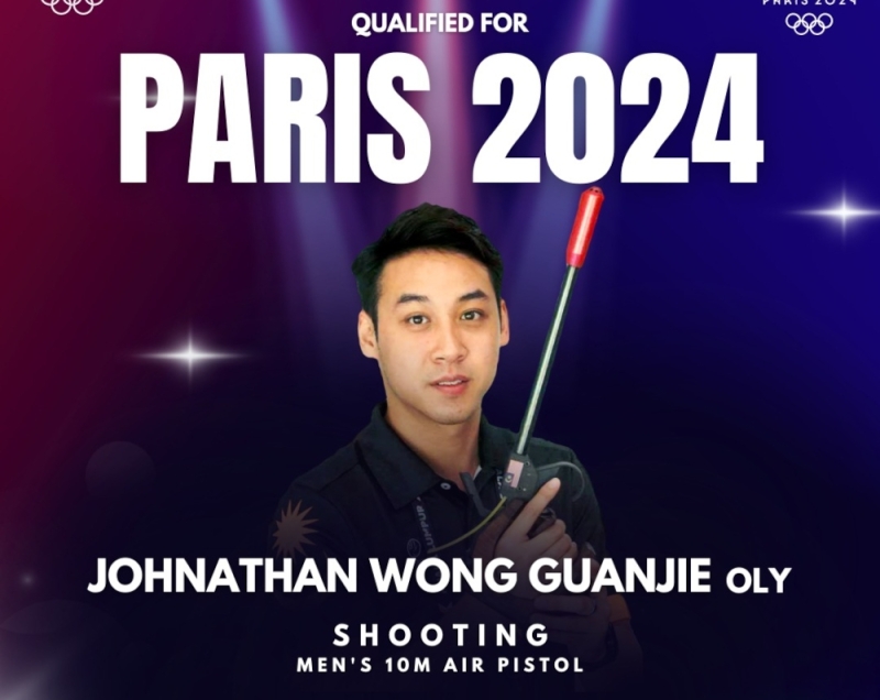 National shooter Johnathan qualifies for Paris 2024