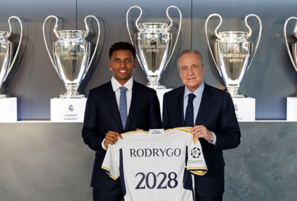 Rodrygo renews Real Madrid contract until 2028 | Malay Mail