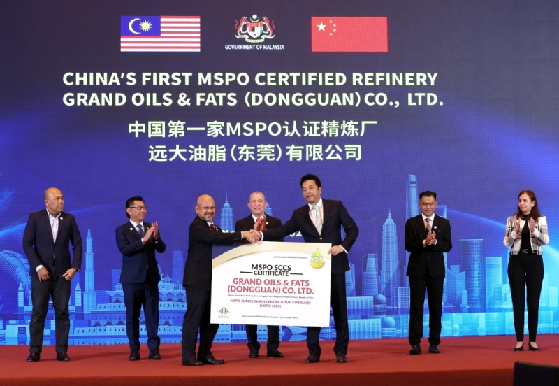 Malaysia to cement presence in China via value-added products, says MPOB