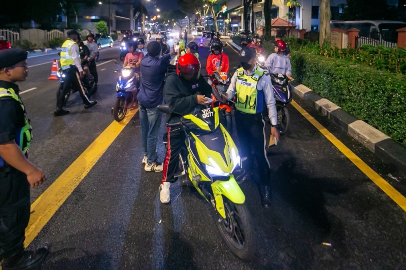 Police seize 113 motorcycles, issue 334 summonses during ‘Op Samseng ...