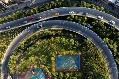 Between Bangkok’s mega highways, ‘pocket parks’ sprout Between crumbling concrete blocks and sweeping tarmac highways, slivers of verdant pocket parks are sprouting in Thailand’s capital Bangkok. — AFP pic