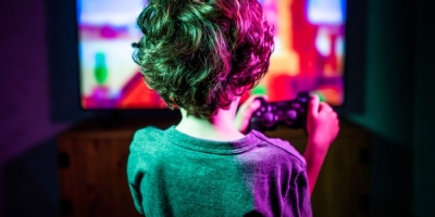 Could video games help children at risk for dyslexia with reading? Action video games like  'Space Invaders Extreme 2'  had a lasting effect on children's phonological development, researchers say. — Picture courtesy of andreswd / Getty Images via ETX Studio