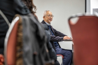 ChatGPT a mentor for Japan’s 89-year-old app developer This picture taken on February 25, 2024 shows app developer Tomiji Suzuki attending a workshop in Tokyo. — AFP pic