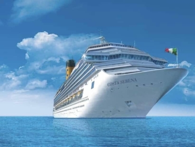 Italian cruise liner Costa Serena returns to homeport in Port Klang with year-end holiday voyages In December, Costa Serena will offer three voyages from Port Klang. — Picture via Facebook/Costa Serena