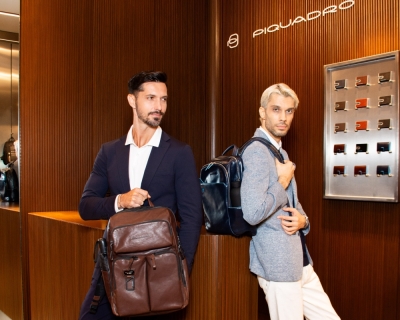 Italian accessories brand Piquadro announces South Korean actor Jung Sung-il as ambassador, opens two boutiques in Malaysia (VIDEO) Male models seen with backpacks at a media walk-through at Piquadro’s boutique in The Exchange TRX. — Picture courtesy of The Melium Group
