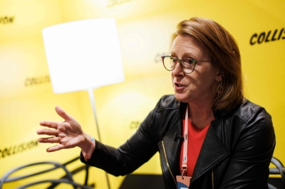 Booking.com sounds alarm on AI-enabled travel scams Marnie Wilking, the chief information security officer of Booking.com is photographed during an interview at Collision 2024 in Torontoon June 18, 2024— AFP pic