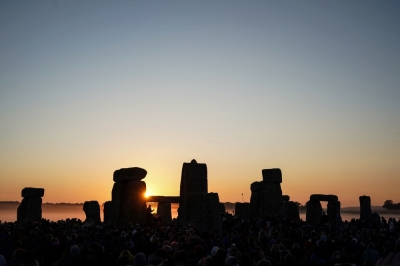 Unesco wants to add Stonehenge to list of endangered heritage sites The sun rises at Stonehenge, near Amesbury, in Wiltshire, southern England on June 21, 2024, during the Summer Solstice festival, which dates back thousands of years, celebrating the longest day of the year when the sun is at its maximum elevation. — AFP pic