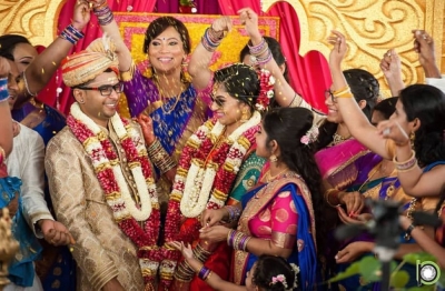 Big fat weddings off the cards for Malaysian couples as cost of living bites post-pandemic According to Veatha Kumar, many Indian couples are comfortable having moderate temple weddings with a trimmed-down guest list. — Picture courtesy of Veatha Kumar
