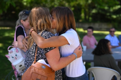 Those left behind: Parents who lose a child to suicide Mothers of children who committed suicide hug during a meeting of Le Point Rose, an association helping parents of deceased children which organises 'family days', in Cabries, southern France, on June 2, 2024. — AFP pic