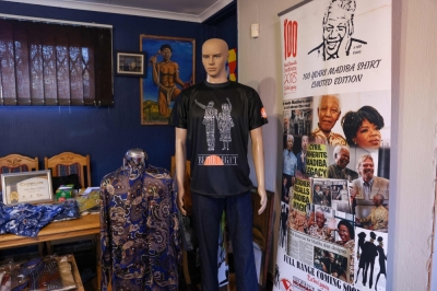 In S. Africa, Madiba shirts keep Mandela’s legacy alive A general view of some of the latest designs of Sonwabile Ndamase, who used to design and style for the late former President of South Africa Nelson Mandela and the designer of the original Madiba shirt, in his studio in Johannesburg on July 4, 2024. — AFP pic