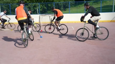 In Moscow, enthusiasts work to bring bike polo to Russia Bike polo is nothing new: the sport was invented in Ireland in the late 19th century, before catching on among a small community of enthusiasts across Europe, Asia and America. — Video screenshot by Reuters