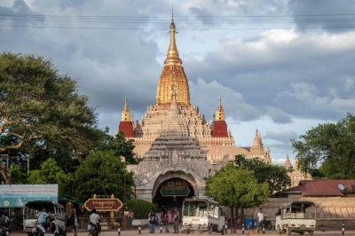 With locals struggling to make ends meet, Myanmar temple city pines for tourists as conflict rages This photo taken on July 7, 2024 shows people visiting the Ananda Temple in Bagan in Myanmar’s central Mandalay Region. — AFP pic