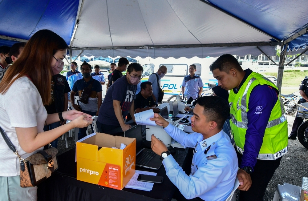 Police offer up to 50pc traffic summons discount at National Month