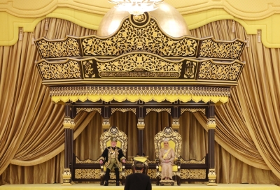Sultan Ibrahim’s train licence, car collection among highlights of ‘Raja Kita’ exhibition at Muzium Negara His Majesty Sultan Ibrahim and Her Majesty Raja Zarith Sofiah are seated on the throne at the Balairong Seri of Istana Negara for the Installation Ceremony of Sultan Ibrahim as the 17th King of Malaysia in Kuala Lumpur July 20, 2024. — Bernama pic