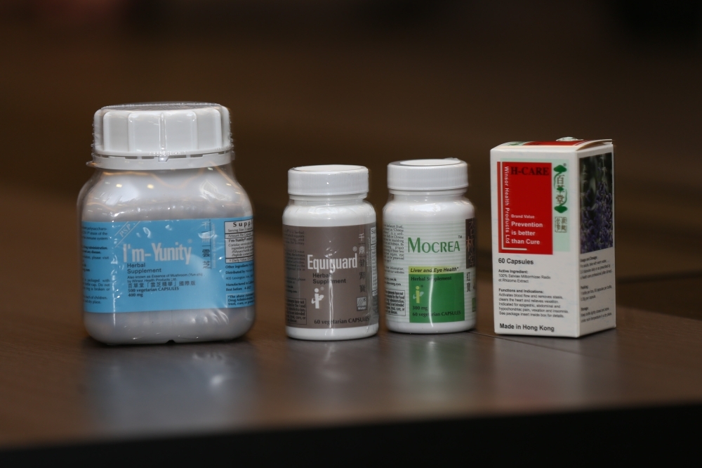 Integrated Chinese Medicine Holdings Ltd offers various traditional Chinese medicines to support immune function and address various health problems. — Picture by Choo Choy May