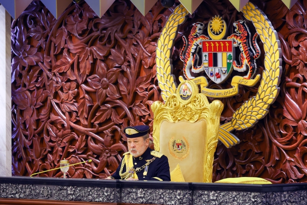 In clear message at start of Parliament, Sultan Ibrahim tells MPs to serve nation, not their own interests King of Malaysia Sultan Ibrahim opens the First Meeting of the Fourth Session of the 15th Parliament in Kuala Lumpur on February 3, 2025. — Bernama pic