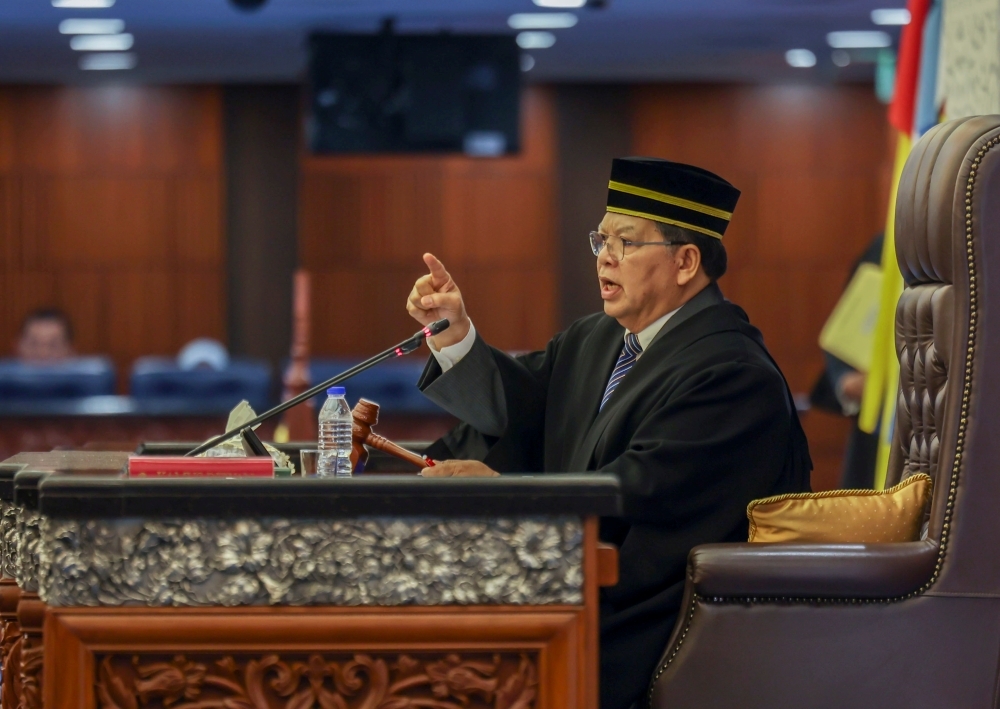 Parliament Speaker bans debate on royal addendum, citing court proceedings Dewan Rakyat Speaker Tan Sri Johari Abdul has ruled that the issue of the royal addendum should not be raised during debates in Parliament. — Bernama pic