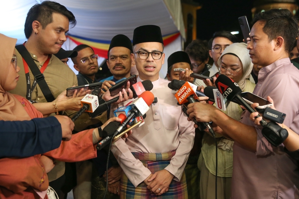 Era FM case ‘settled’, no action against radio station hosts by MCMC, says communications minister Communications Minister Datuk Fahmi Fadzil speaks to reporters during a breaking of fast event with media at Angkasapuri in Kuala Lumpur March 11, 2025. — Picture by Yusof Mat Isa