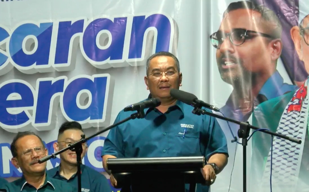 Sanusi: Perikatan to announce candidate for Ayer Kuning by-election after March 20 Perikatan Nasional election director Datuk Seri Muhammad Sanusi Md Nor speaks during the launch of the coalition’s election machinery in Tapah March 15, 2025. — Screengrab from Facebook
