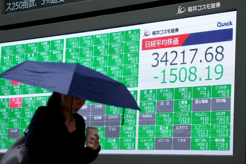 Nikkei Index tumbles over 4pc after Trump unveils reciprocal tariffs |  Malay Mail