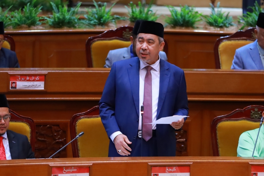 Pasir Puteh water plant reopens after fish farm contamination scare, but rust and pipe thefts spark new supply woes Kelantan Public Works, Infrastructure, Water and Rural Development exco Datuk Dr Izani Husin said that lab tests confirmed the river was safe. — Picture from Facebook/Izani Husin