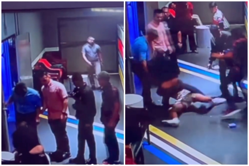 Vocalist of punk band Armpunk Sindicate bashed by group in JB for failing to kiss hands of older men (VIDEO) Zed, the vocalist of Armpunk Syndicate, was allegedly beaten up by a group of men after a concert. — Screengrabs from Instagram/Armpunk Syndicate