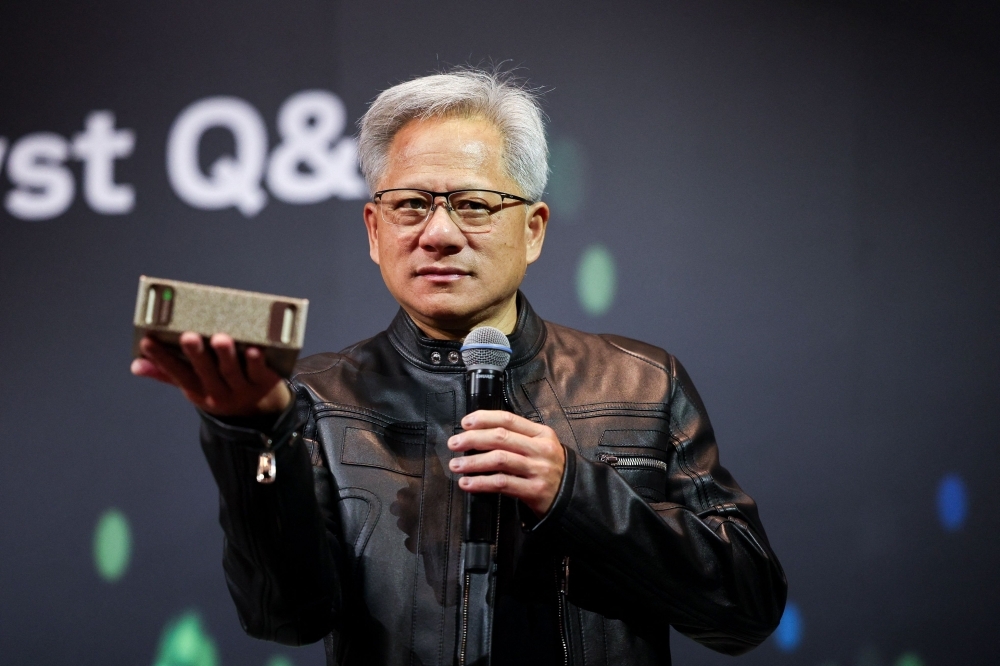 CEO Jensen Huang, who is visiting Beijing and set to speak at an event today, has argued that Nvidia’s leadership position could slip away if the company cannot sell to Chinese developers being courted by Huawei Technologies with chips produced in China. — AFP pic CEO Jensen Huang, who is visiting Beijing and set to speak at an event today, has argued that Nvidia’s leadership position could slip away if the company cannot sell to Chinese developers being courted by Huawei Technologies with chips produced in China. — AFP pic
