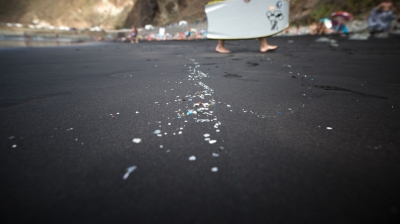 Can microplastics harm our brains? What we know so far Microplastics and mesoplastic debris pictured at Almaciga Beach on the north coast of Tenerife, Canary Islands, July 14, 2018, during a beach clean-up by NGO Canarias Libre de Plásticos (Canary Islands Free of Plastics). — AFP pic