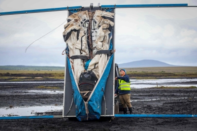 Flying kites to power islands? Dutch firm tests airborne wind in rural Ireland Chief Pilot Padraic Doherty prepares to launch one the Kitepower Kites at their launch site at Bangor Erris, Ireland on July 18 2025. — AFP pic