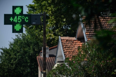 Why scientists say Europe is the fastest-warming continent on Earth A pharmacy sign indicates a temperature of 45°C in Toulouse, southwestern France on August 11, 2025. — AFP pic